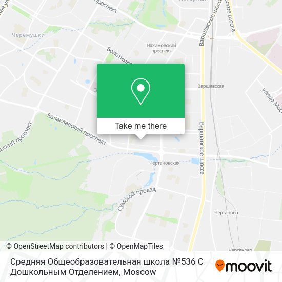 Средняя Общеобразовательная школа №536 С Дошкольным Отделением map