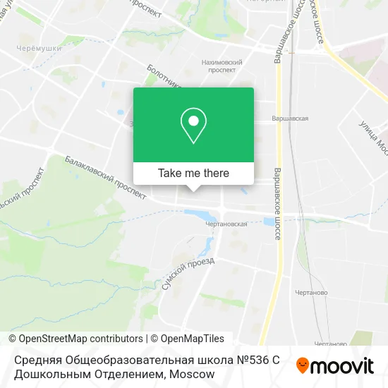 Средняя Общеобразовательная школа №536 С Дошкольным Отделением map