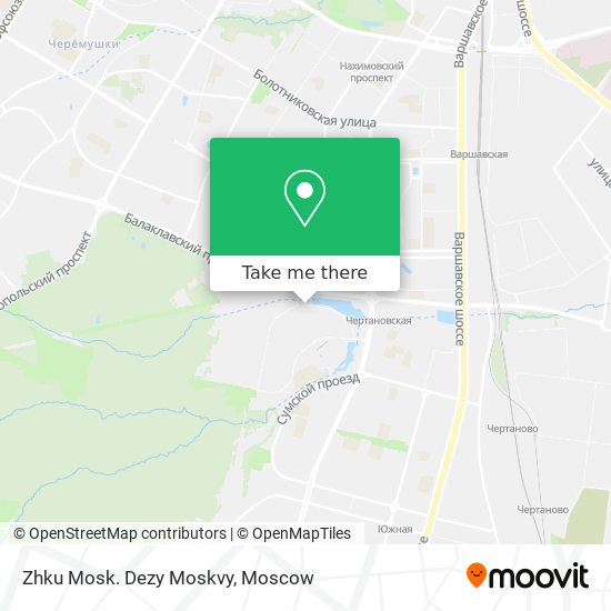 Zhku Mosk. Dezy Moskvy map