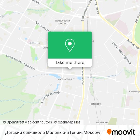 Детский сад-школа Маленький Гений map