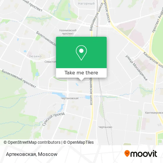 Артековская map