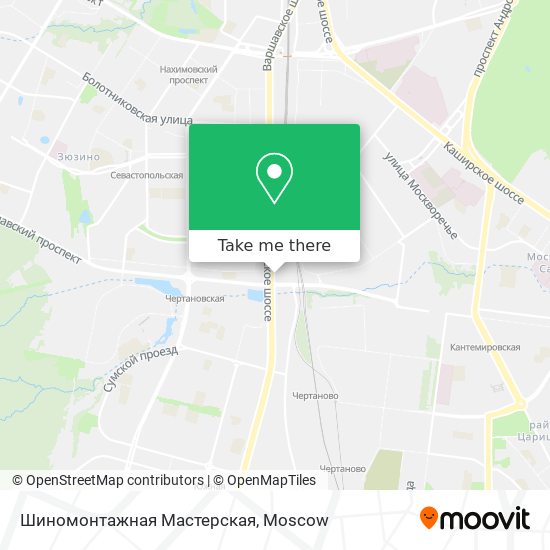 Шиномонтажная Мастерская map