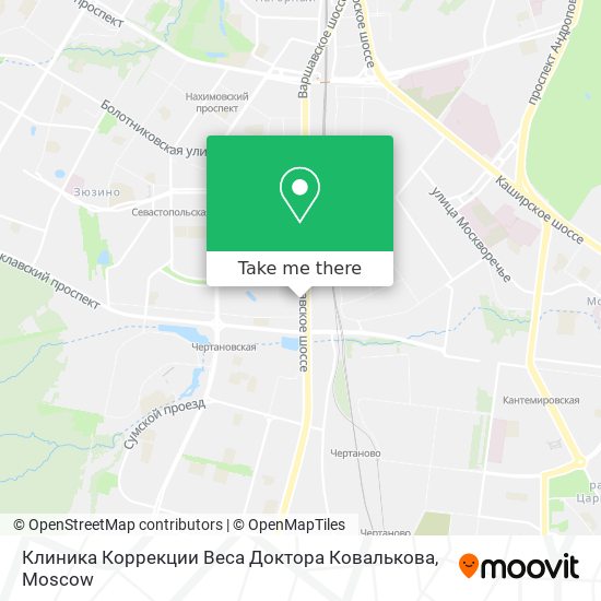 Клиника Коррекции Веса Доктора Ковалькова map