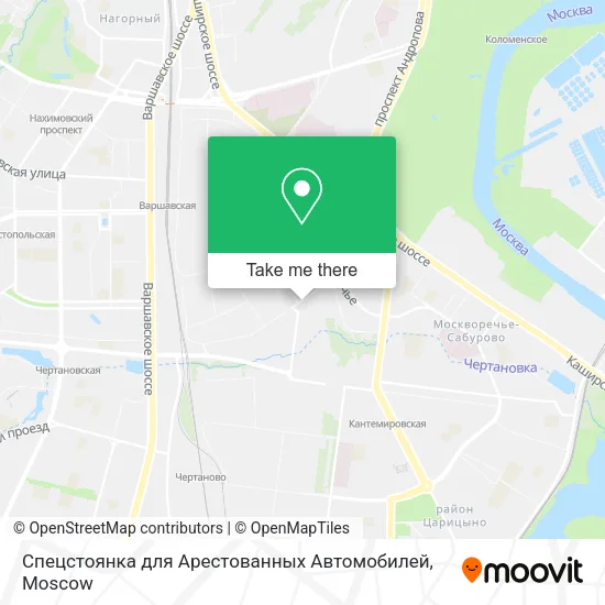 Спецстоянка для Арестованных Автомобилей map