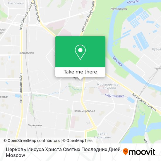 Церковь Иисуса Христа Святых Последних Дней map