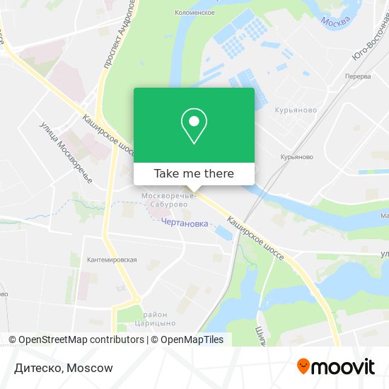 Дитеско map