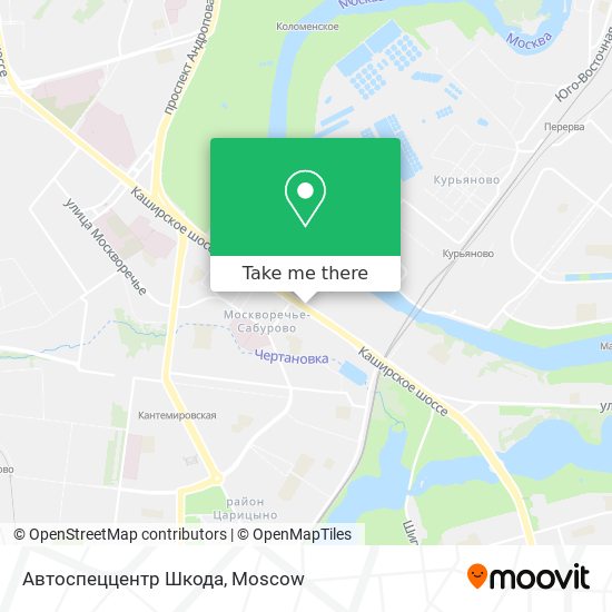 Автоспеццентр Шкода map