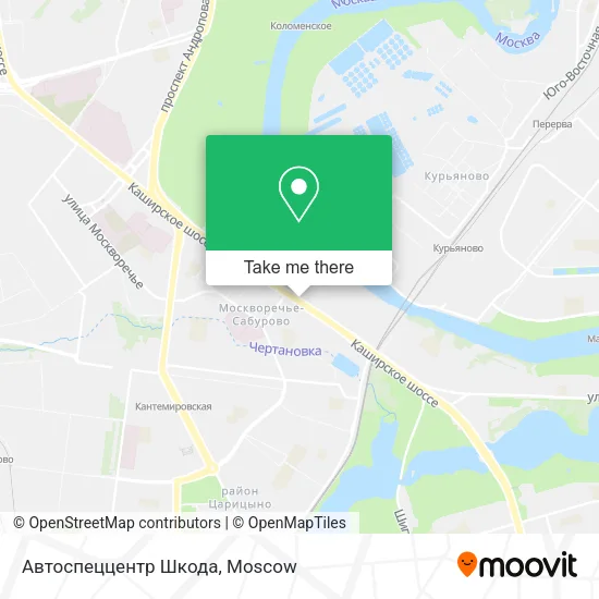 Автоспеццентр Шкода map