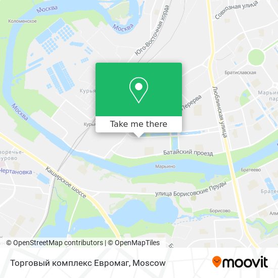 Торговый комплекс Евромаг map