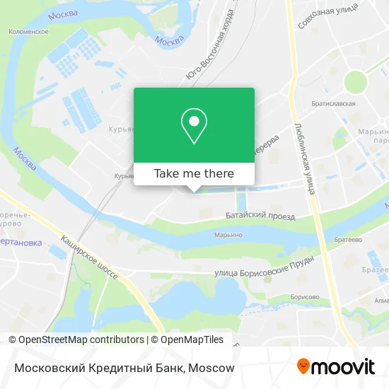 Московский Кредитный Банк map