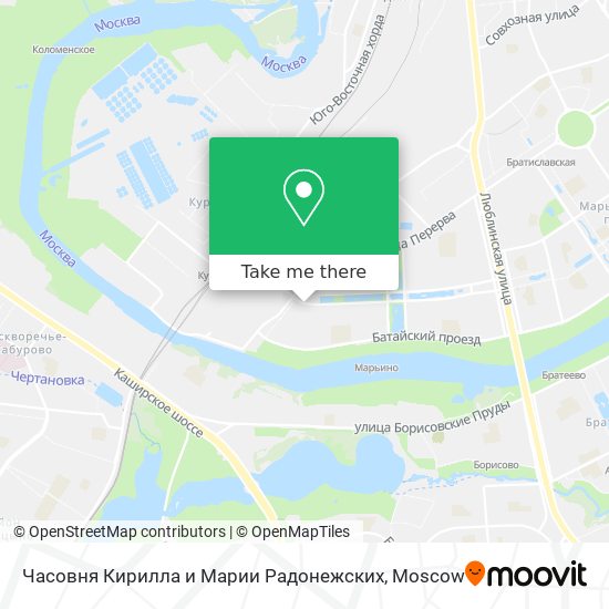 Часовня Кирилла и Марии Радонежских map