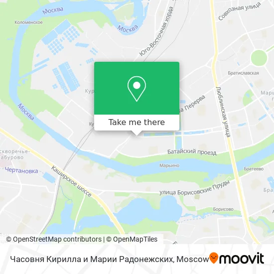 Часовня Кирилла и Марии Радонежских map