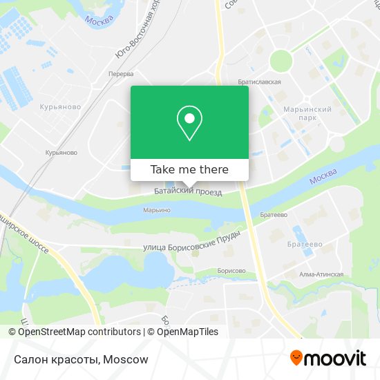 Салон красоты map