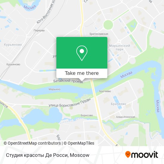 Студия красоты Де Росси map