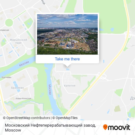 Московский Нефтеперерабатывающий завод map