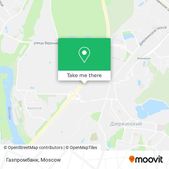 Газпромбанк map