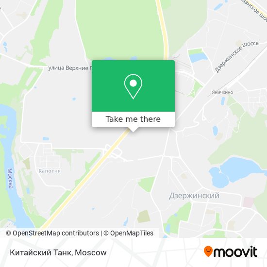 Китайский Танк map