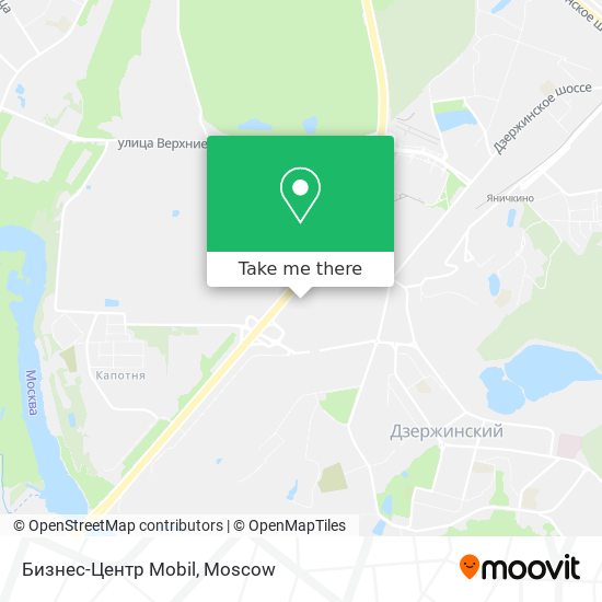 Бизнес-Центр Mobil map