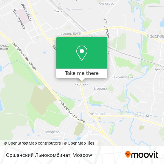 Оршанский Льнокомбинат map