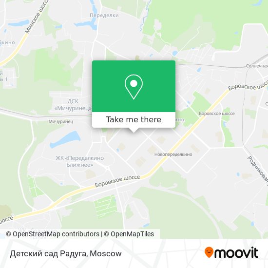 Детский сад Радуга map