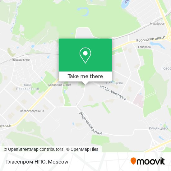 Гласспром НПО map