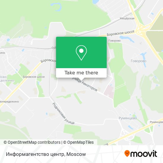 Информагентство центр map