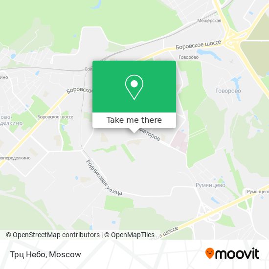 Трц Небо map