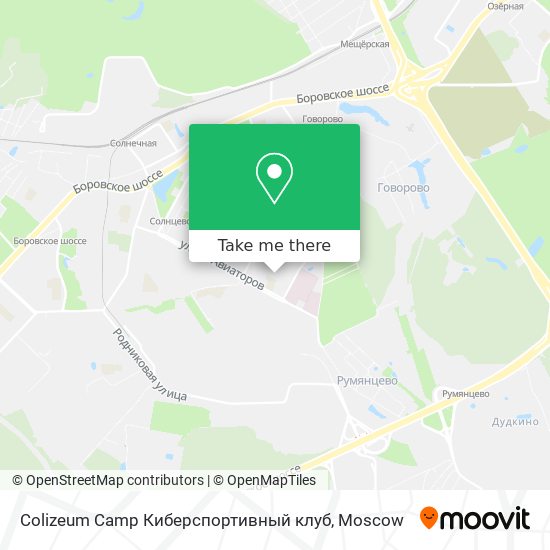 Colizeum Camp Киберспортивный клуб map