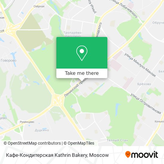 Кафе-Кондитерская Kathrin Bakery map