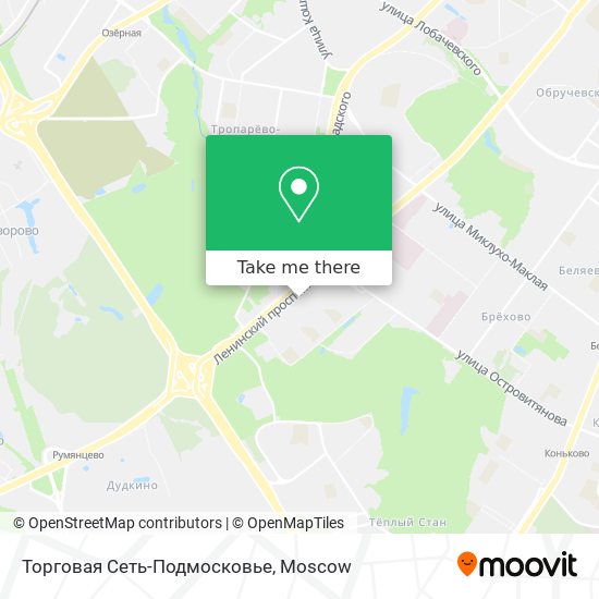 Торговая Сеть-Подмосковье map