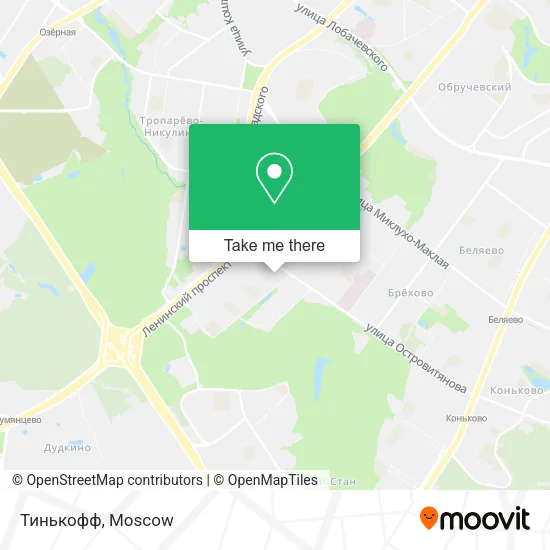 Тинькофф map