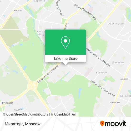 Мираторг map