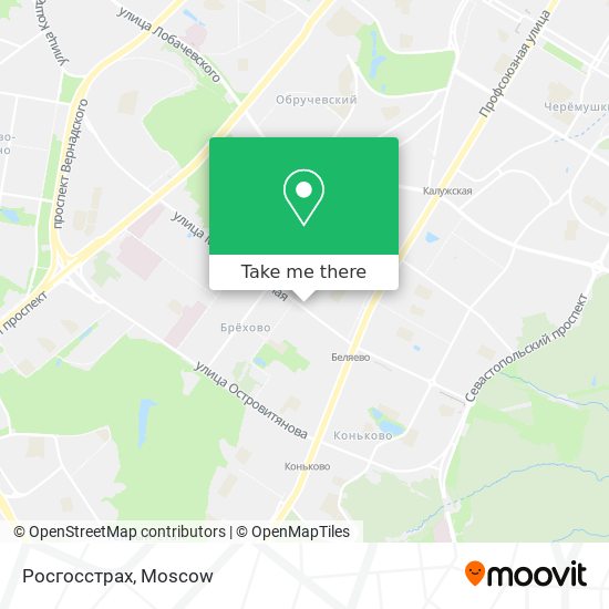 Росгосстрах map