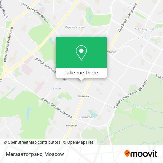 Мегаавтотранс map