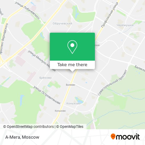 А-Мега map