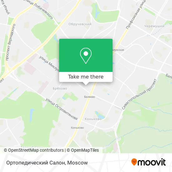 Ортопедический Салон map