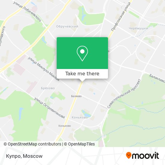 Купро map