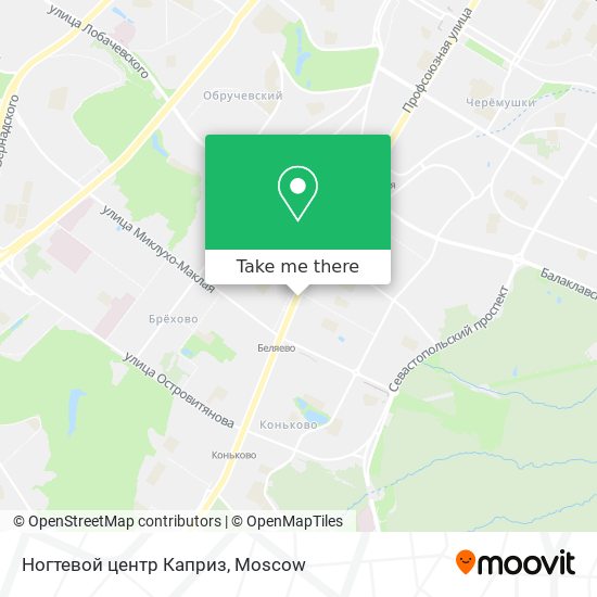 Ногтевой центр Каприз map