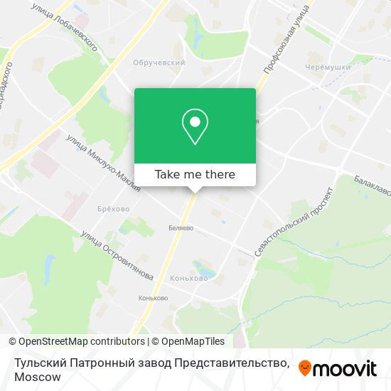 Тульский Патронный завод Представительство map