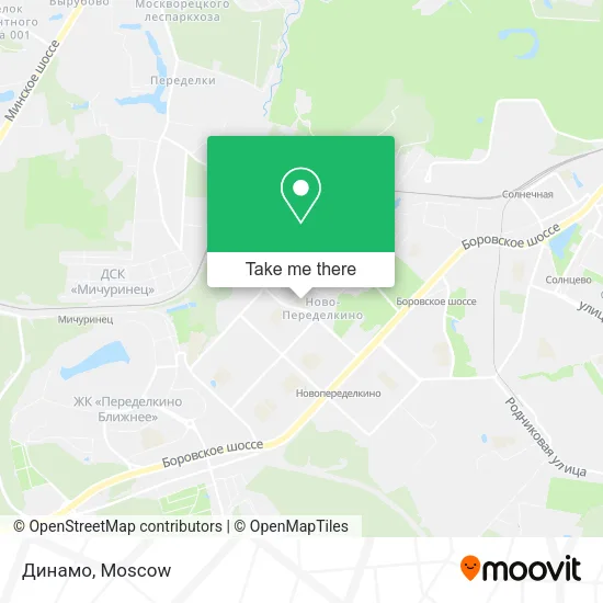 Динамо map