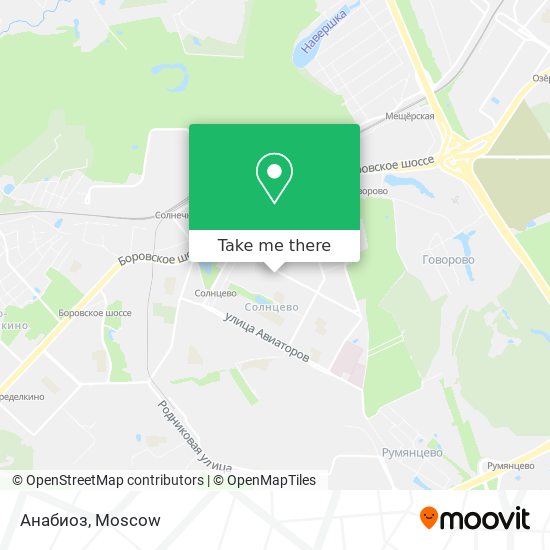 Анабиоз map
