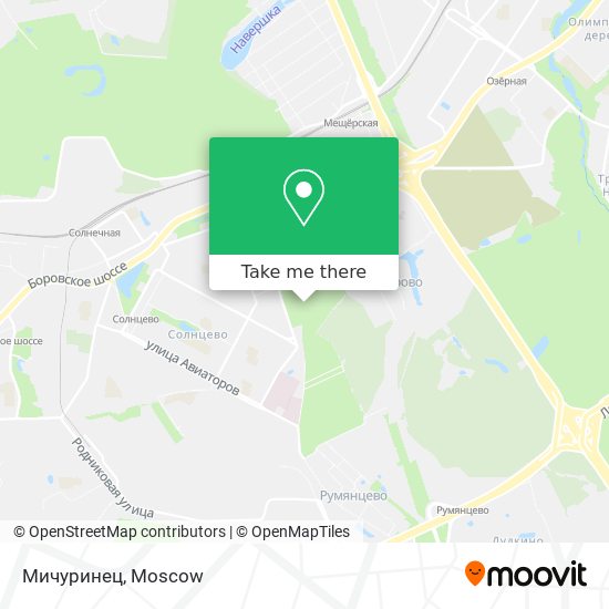 Мичуринец map