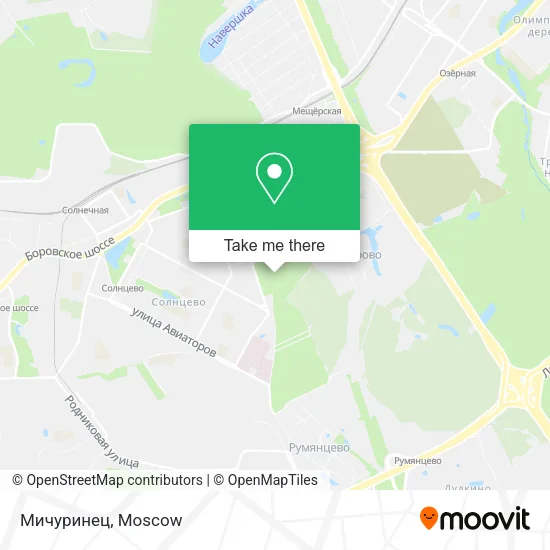 Мичуринец map