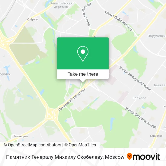 Памятник Генералу Михаилу Скобелеву map