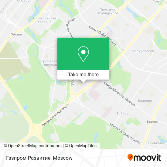 Газпром Развитие map