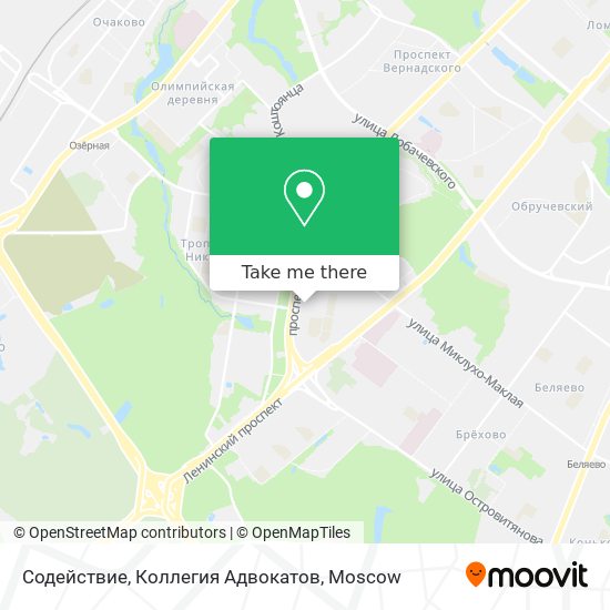 Содействие, Коллегия Адвокатов map