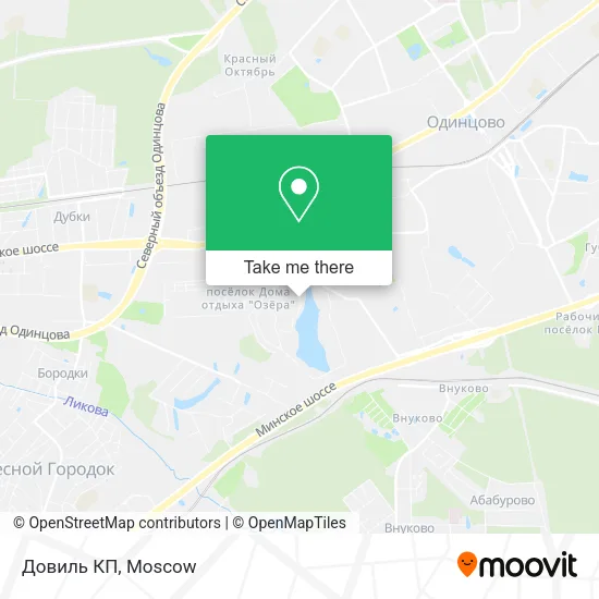 Довиль КП map