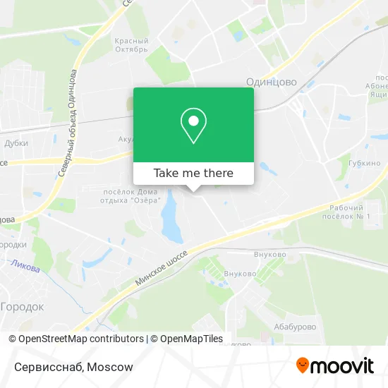 Сервисснаб map