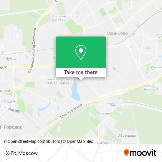 X-Fit map