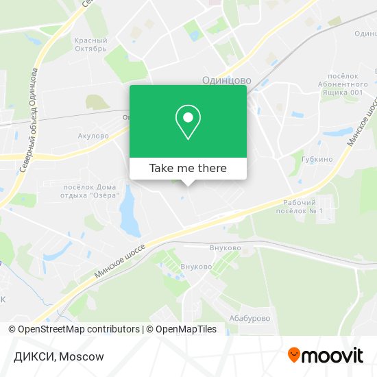 ДИКСИ map